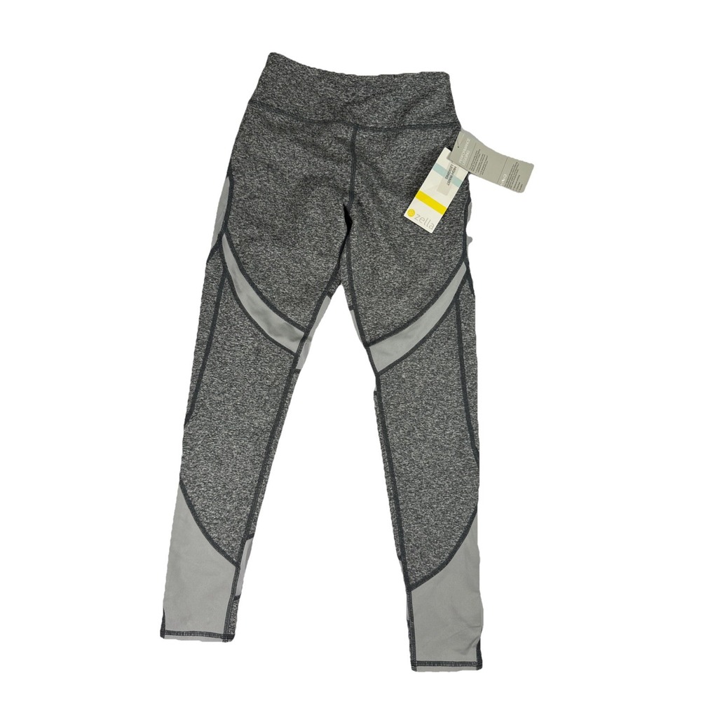 Zella Girls Performance High Waist Legging Gray Graphite‎ Size M 8-10 NWT $49